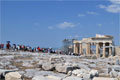 Συνωστισμός στα Προπύλαια, Ακρόπολη, Αθήνα