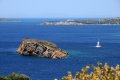 Βραχονησίδα Αρχή, Κάτω από το Ναό του Ποσειδώνα, Σούνιο Αττική