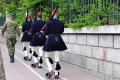 Εύζωνες δίπλα στον Εθνικό κήπο, Αθήνα, Αττική